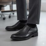 کفش کارمین بی بند مردانه با رویه چرم طبیعی چرم طبیعی – فروشگاه تبریزپا