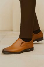 کفش میورا بدون بند چرم طبیعی مردانه – فروشگاه تبریزپا