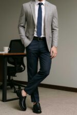 کفش لونا مردانه بدون بند چرم طبیعی، محصول فروشگاه تبریزپا