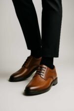 کفش بلک‌استار افسری مردانه چرم طبیعی، محصول فروشگاه تبریزپا