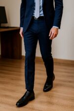 کفش مردانه مجلسی چرم طبیعی دیاموند سرپنجه بندی-رنگ مشکی- فروشگاه تبریزپا