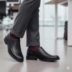 کفش مجلسی مردانه چرم نئو س بی بند-تبریزپا