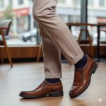 کفش مجلسی چرم طبیعی نئو بدون بند - تصویر 14