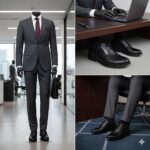 کفش مجلسی چرم طبیعی فالو - تصویر 11