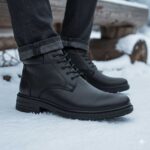 پوتین مردانه چرم بندی نیویورک-تبریزپا