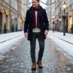 پوتین مردانه چرم بندی نیویورک-تبریزپا