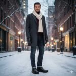 پوتین مردانه چرم طبیعی تبریز بدون بند-نیویورک-تبریزپا