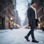 پوتین مردانه چرم طبیعی تبریز بدون بند-نیویورک-تبریزپا