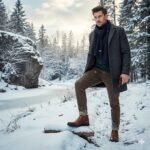 پوتین مردانه چرم طبیعی تبریز بدون بند-نیویورک-تبریزپا