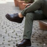 کفش روزمره چرم طبیعی نوا بندی مردانه-تبریزپا