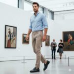 کفش کالج سورن مجلسی بی بند مردانه با رویه چرم طبیعی و طراحی شیک-تبریزپا