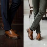 کفش استیل بی بند مردانه با رویه چرم طبیعی و طراحی-تبریزپا