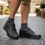 کفش ساندرا بندی مردانه چرم طبیعی – اسپرت فروشگاه تبریزپا