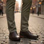 کفش روزمره اورکا چرم طبیعی مردانه-رنگ قهوه ای-فروشگاه تبریزپا