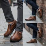 کفش روزمره اورکا چرم طبیعی مردانه-رنگ عسلی-فروشگاه تبریزپا