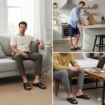 صندل دمپایی چرم طبیعی سبک و شیک تابستانی-ونیز-تبریزپا