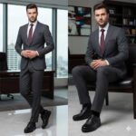 کفش استیل بندی چرمی طبیعی مردانه شیک و مقاوم – فروشگاه تبریزپا