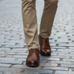 کفش استیل بندی چرمی طبیعی مردانه شیک و مقاوم – فروشگاه تبریزپا