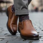 کفش میورا بدون بند چرم طبیعی مردانه – فروشگاه تبریزپا