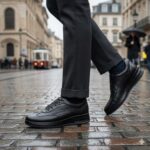 کفش مارکوس اسپرت چرم طبیعی –رنگ مشکی- فروشگاه تبریزپا