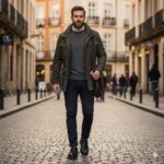 کفش مارکوس اسپرت چرم طبیعی –رنگ مشکی- فروشگاه تبریزپا