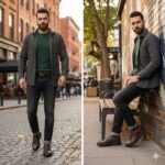 کفش اکتیو بندیمردانه چرم طبیعی و طراحی شیک- رنگ قهوه ای- فروشگاه تبریزپا