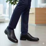 کفش مجلسی مردانه چرم آوالون بدون بند-رنگ مشکی-فروشگاه تبریزپا