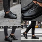 کفش واریور بندی مردانه چرم طبیعی –رنگ مشکی- محصول اسپرت فروشگاه تبریزپا