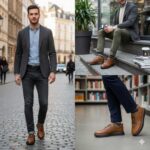 کفش اسپرت چرم طبیعی واریور - تصویر 8