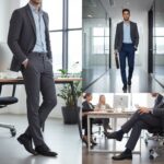 کفش چرم طبیعی مردانه دیاموند سرپنجه- رنگ مشکی-فروشگاه تبریزپا