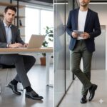 کفش مجلسی چرم طبیعی دیاموند افسری بی بند-رنگ مشکی-فروشگاه تبریزپا