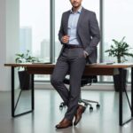 کفش مجلسی چرم طبیعی دیاموند افسری بی بند-رنگ عسلی-فروشگاه تبریزپا