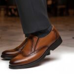 کفش آدرینا بی بنده عسلی - فروشگاه تبریزپا