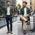 کفش آوا بندی مردانه چرم طبیعی - رنگ عسلی - فروشگاه تبریزپا