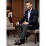 کفش آیرون مردانه چرم طبیعی - رنگ قهوه ای - محصول فروشگاه تبریزپا