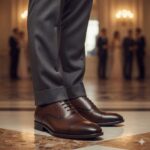 کفش مردانه مجلسی چرم طبیعی دیاموند سرپنجه بندی-رنگ قهوه ای- فروشگاه تبریزپا