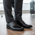 کفش مردانه مجلسی چرم طبیعی دیاموند سرپنجه بندی-رنگ مشکی- فروشگاه تبریزپا