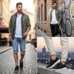 کفش انرژی نابوک بندی مردانه چرم طبیعی اسپرت – رنگ مشکی - فروشگاه تبریزپا