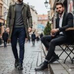 کفش کلارک اوشن بندی چرم طبیعی – رنگ مشکی - فروشگاه تبریزپا