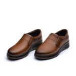 کفش روزانه چرم طبیعی کریستال بدون بند - تصویر 3