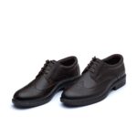 کفش لورنس بندی مردانه چرم طبیعی – رنگ قهوه ای - فروشگاه تبریزپا