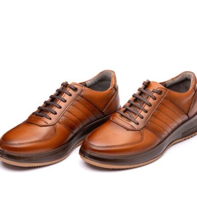 کفش ساندرا بندی مردانه چرم طبیعی – اسپرت فروشگاه تبریزپا