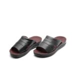 صندل دمپایی چرم طبیعی سبک و شیک تابستانی-ونیز-تبریزپا