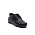 کفش روزانه چرم طبیعی فلیکس-رنگ مشکی-فروشگاه تبریزپا