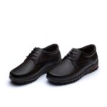 کفش روزانه چرم طبیعی فلیکس-رنگ قهوه ای-فروشگاه تبریزپا