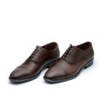 کفش مردانه مجلسی چرم طبیعی دیاموند سرپنجه بندی-رنگ قهوه ای- فروشگاه تبریزپا
