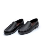 کالج چرم رکس بی بند-مشکی-تبریزپا