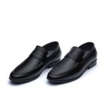 کالج چرم مجلسی کازا بی بند-مشکی-تبریزپا