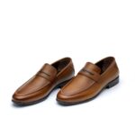 کفش کالج سورن مجلسی بی بند مردانه با رویه چرم طبیعی و طراحی شیک-تبریزپا