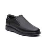 کفش روزانه چرم طبیعی آوا بدون بند - تصویر 3